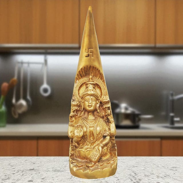 Brass Showpiece Danth Laxmi Ji  Statue - 2.5*3.9*8.5 Inch (BS248)