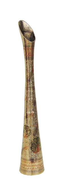 Brass Home & Garden Decorative Naal Cutter, Flower Pot, Vase - 2.5 *13.5*14.2 inch (F544 D)