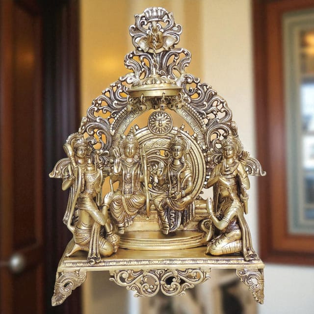 Brass Ram Darbar Idol  - 18.5*8.5*22.5 Inch (BS131 K)