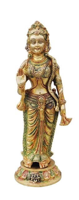 Brass Showpiece Seeta ji Idol statue - 5.5*5.5*17 Inch (BS1424 S)