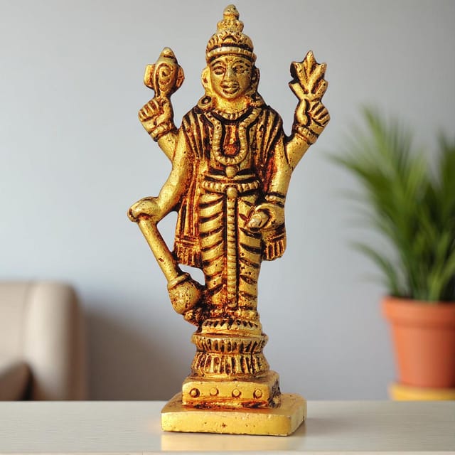 Brass Showpiece Vishnu Ji Idol statue - 1*1*2.5 Inch (BS1459 V)