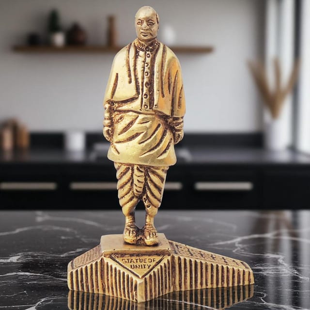 Brass Showpiece Statue Of Unity(Sardar Vallabhbhai Patel)-2.5*2*3.6 Inch(BS1023 X)
