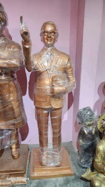 Brass Showpiece Ambedkar Ji Statue - 30*24*78 Inch (BS327 R)