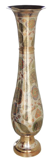 Brass Home & Garden Decorative Flower Pot, Vase - 9.5*34.5*40 Inch (F618 A)