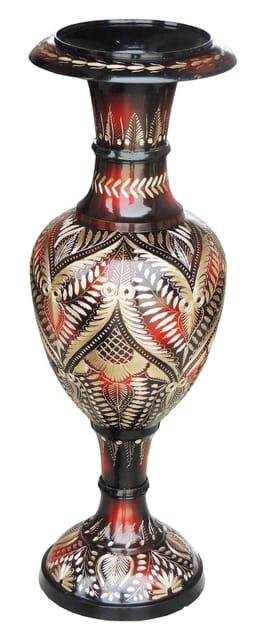 Brass Home & Garden Decorative Flower Pot, Vase - 5.5*14*17.3 Inch (F604/16)