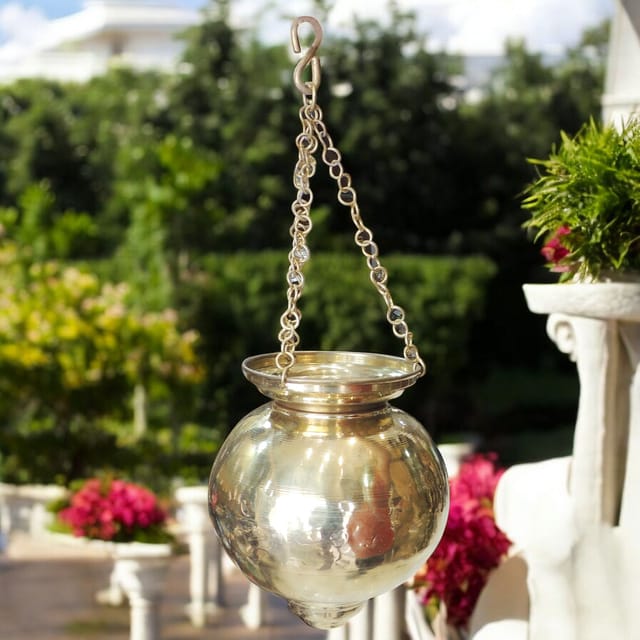 Brass Hanging Shiv Jaldhara - 9*9*10 Inch (Z600 F)