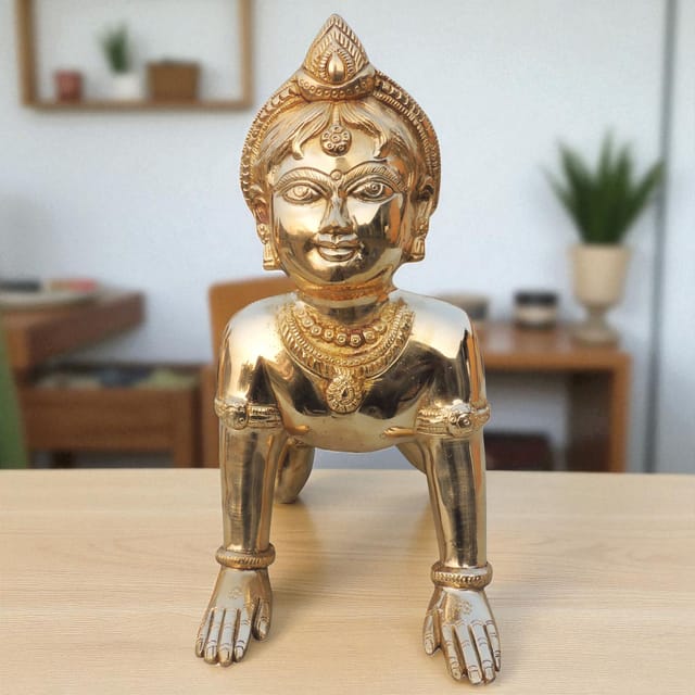 Brass Showpiece Radha Ji God Idol Statue - 6*11*12.2 Inch (BS1677 R)