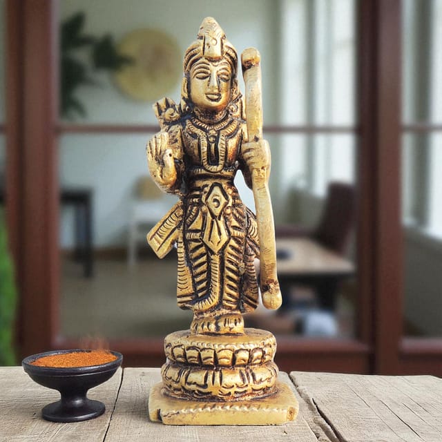Brass Showpiece Ram Ji God Idol Statue - 1.1*1.1*3.3 Inch (BS1709 C)