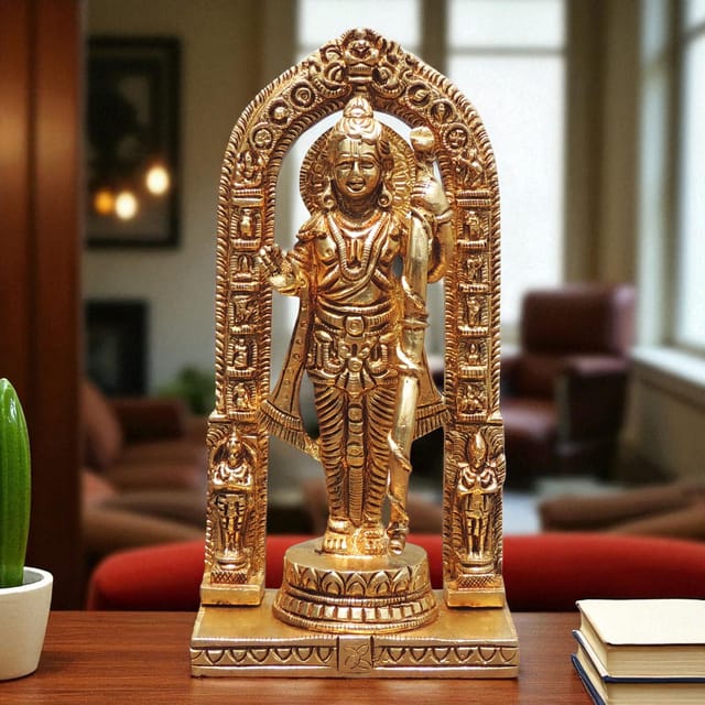 Brass Showpiece Ram Ji Statue - 3*1.5*6Inch (BS1742 E)