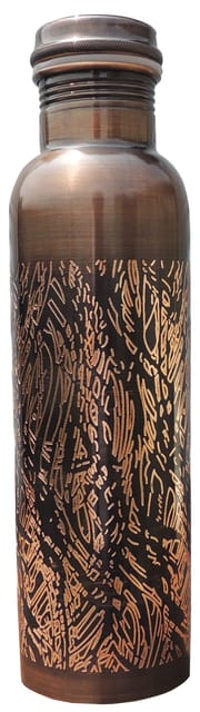 Copper Bottle Antique - 3*3*11 Inch (BC195 B)