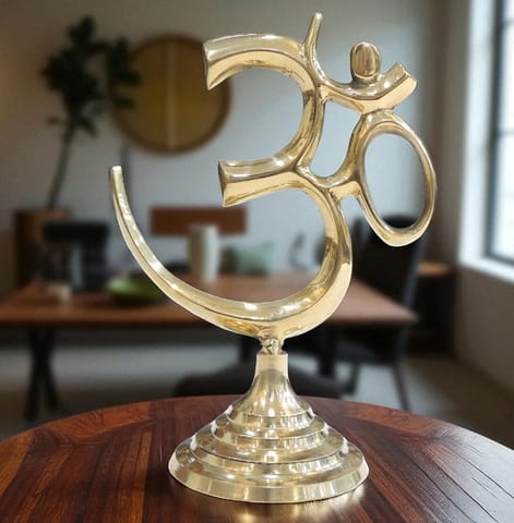 Brass Home Decor Standing Om - 5.5*2.7*7.5 Inch (F785 E)