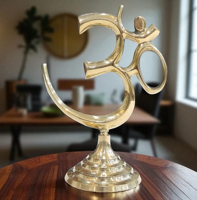 Brass Home Decor Standing Om - 5.5*2.7*7.5 Inch (F785 E)