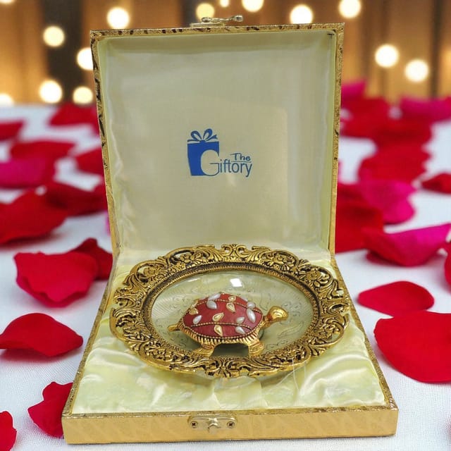 Aluminium Showpiece Plate - 6.5*6.5*1.5 Inch (AS513 G)