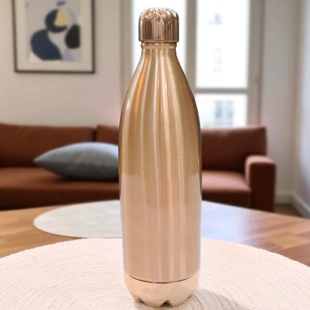 Copper Dringking Water Water Bottle Oreo - 3*3*11.5 Inch (BC202 H)