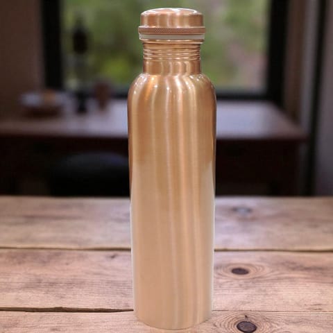 Copper Dringking Water Water Bottle - 2.6*2.6*10.5 Inch (BC079 Y)