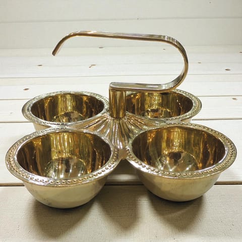 Brass Chokta - 4.5*4.5*3 Inch (Z142 X)