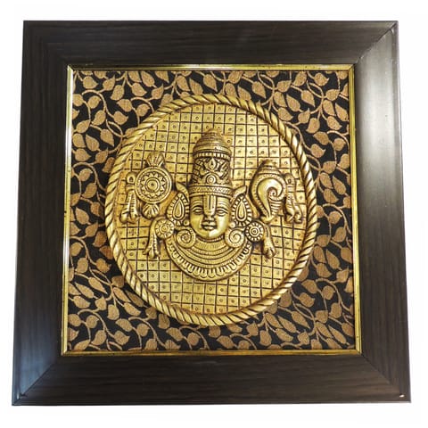 Wall Hanging Showpiece Tirupati Balaji With Frame (BS1903 C)