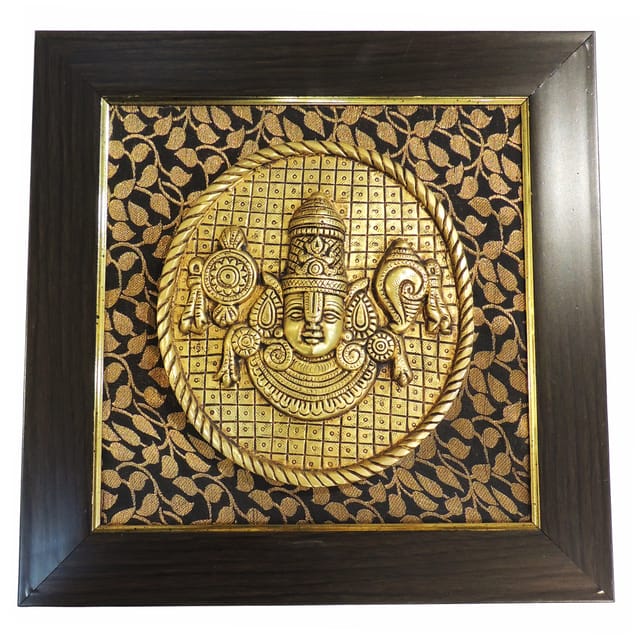 Wall Hanging Showpiece Tirupati Balaji With Frame (BS1903 C)