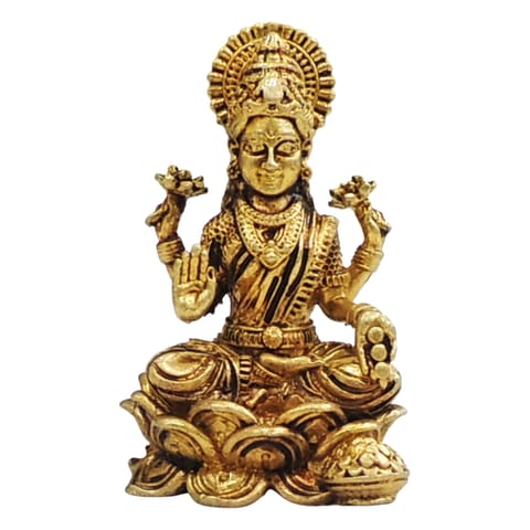Brass Showpiece Laxmi Ji Statue - 1.5*1.5*2 Inch (BS1894 L)