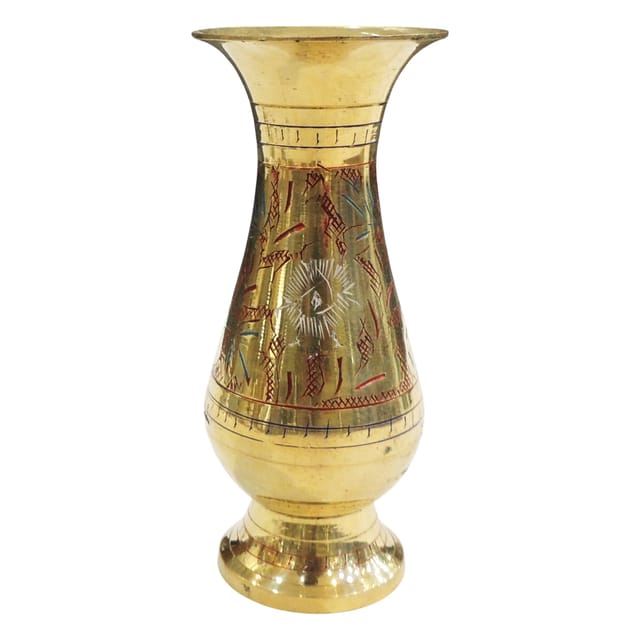 Brass Home & Garden Decorative Flower Pot, Vase - 2.5*4.5*5 inch (F492)