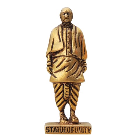 Brass Showpiece Statue of Unity Statue - 1.2*1*3.5 Inch (BS1023 A)