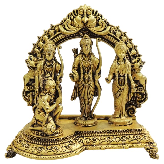 Brass Showpiece Ram Darbar God Idol Statue - 5.7*3*6 Inch (BS1728 H)