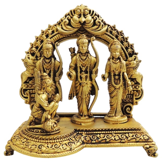 Brass Showpiece Ram Darbar God Idol Statue - 5*2.5*5 Inch (BS1728 F)
