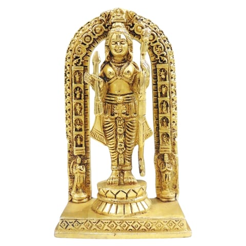 Brass Showpiece Ram Lala God Idol Statue - 3.2*2*5.2 Inch (BS1717 X)