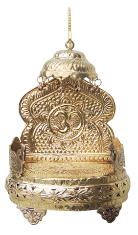 Brass Shinghasan - 8.5*6.3*14.3 Inch (Z131 D)