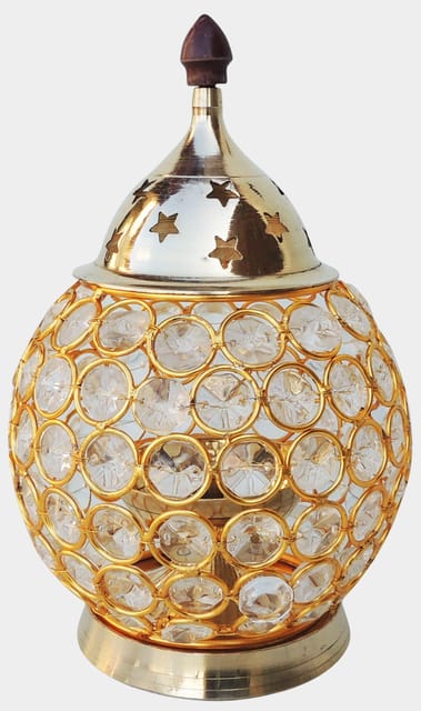 Matki Crystal Deepak No. 4- 4.6*4.6*7.3 inch (F672 D)