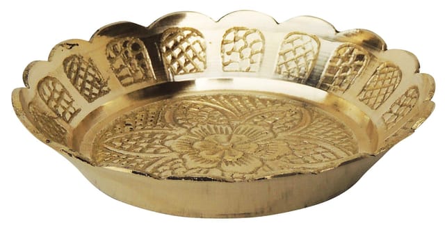 Tortoise Plate No. 3 - 3.1*3.1*0.6 inch (Z186 E)