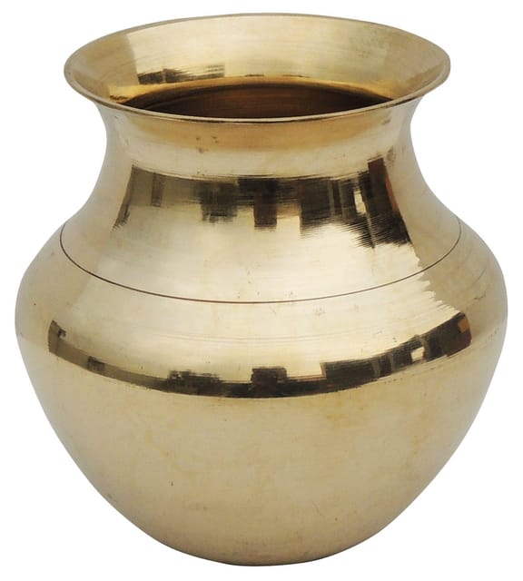 Brass Lota No. 6- 4.5*4.5*4.5 inch, 700 ML (Z187 G)