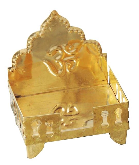 Brass Singhasan Sheet For God Idol   - 5.3*5.8*5.8 inch (Z107 D)