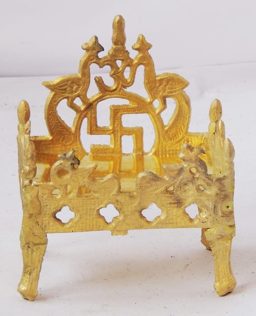 Brass Shingasan Dhalai For God Idol  - 4.5*3*5.4 inch (Z324 B)