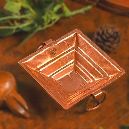 Hawan Kund Copper- 6*6*2 inch (Z294 D)