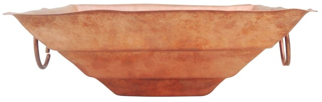 Hawan Kund Copper 18- 12*12*4.2 inch (Z294 L)