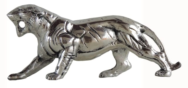 Aluminium Showpiece Tiger - 9*2*3.6 inch (AS215 S)