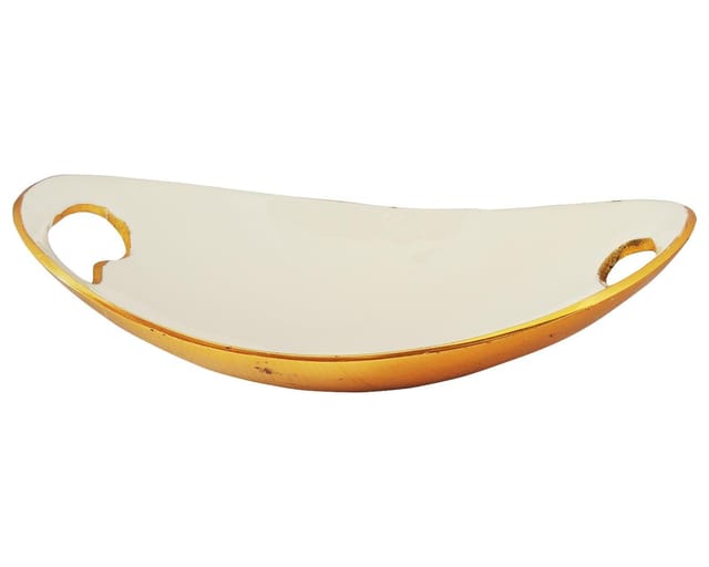 Decorative Oval Meena Platter - 9*7*7 inch (A3167/9)