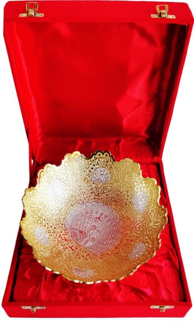 Decorative Katora More Gosa - 9*9*4 inch (B100)