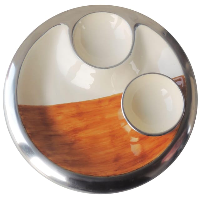 Decorative Round Chip Dip  - 13*12*2 inch (A3246/13)