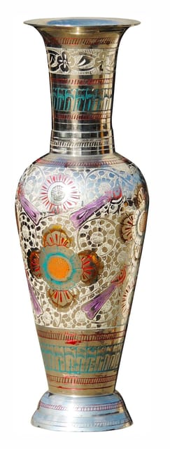 Brass Home & Garden Decorative Flower Pot , Vase - 4*11*11.5 inch (F286 B)