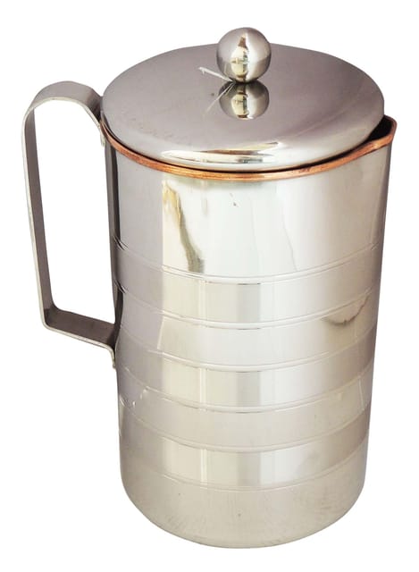 Copper And Steel Jug 1.7 Liter - 7*4.5*10 inch (Z279 C)