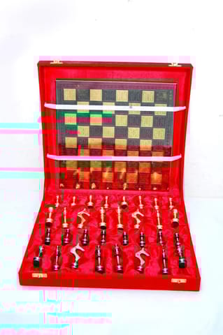 Brass Chess - 11.8*11.8*4 inch (BS363 I)