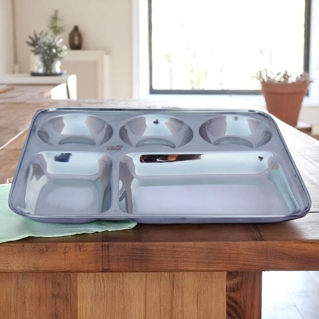 Bhojan Thal - 13*10.5*1 inch (S045 A)