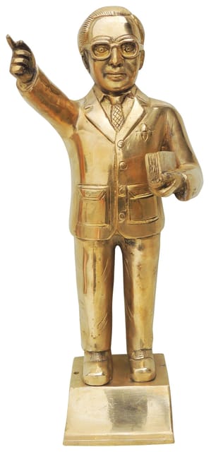 Brass Showpiece Ambedker Ji - 7*6.5*16 inch (BS533 X)