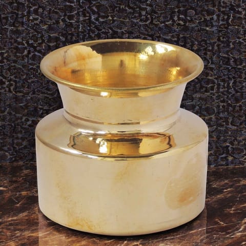 Brass Lota, 220 ML - 3*3*2.8 inch (Z317 C)