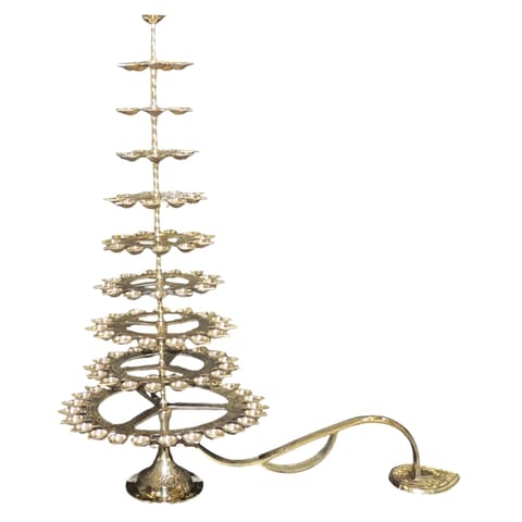 Brass Ganga Arti 108 Bati (F447 C)