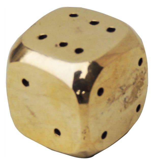 Brass Pasa Dice-1.5*1.5*1.5  (F373 C)