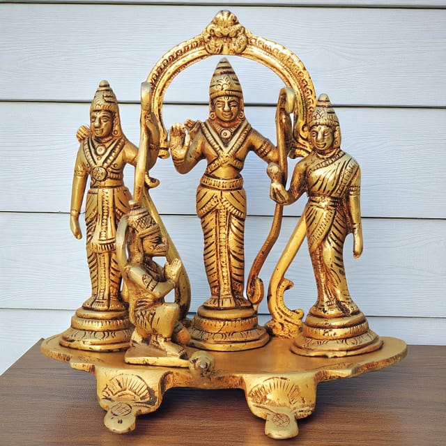 Brass Ram Darbar Same Base - 6.5*5*7 Inch (BS798 A)