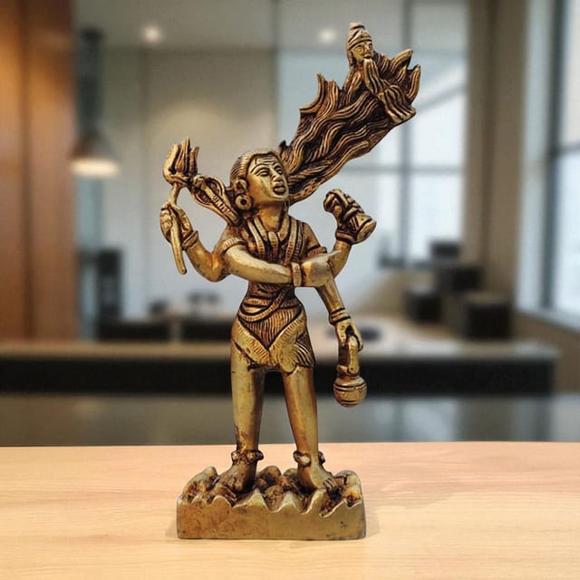 Brass Showpiece Shiv Ji Idol Statue  - 3*1.5*7 inch (BS1531 E)